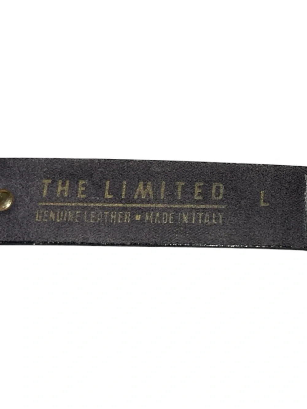 The Limited Black Leather Belt with Gold Coins Made in Italy